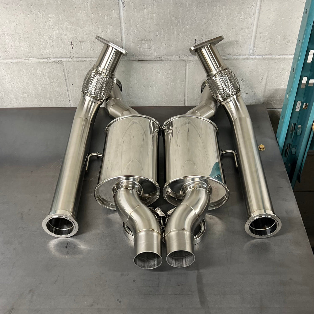 GAS Downpipe Set, 4M Q7 3.0T Supercharged