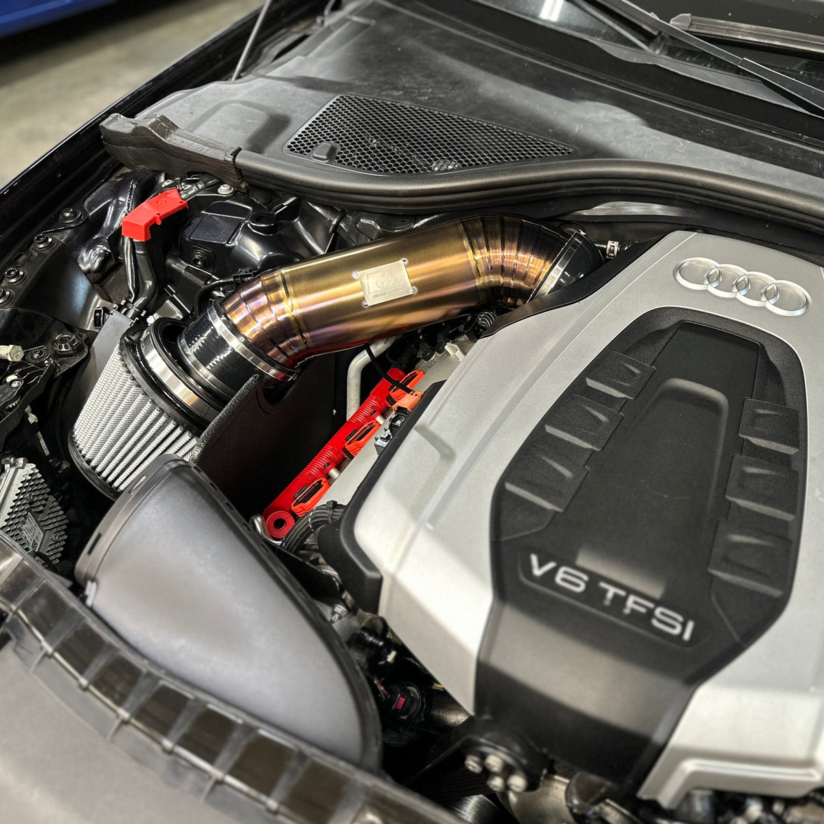 GAS Omega 102mm Titanium Intake, C7 A6/A7 3.0T