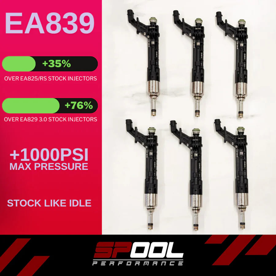 Image of Spool Performance IFX-EA150 Upgraded DI Injectors, EA839 2.9T/3.0T (set of 6)