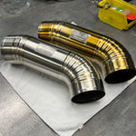 GAS Omega 102mm Titanium Intake, B8 S4/S5 3.0T