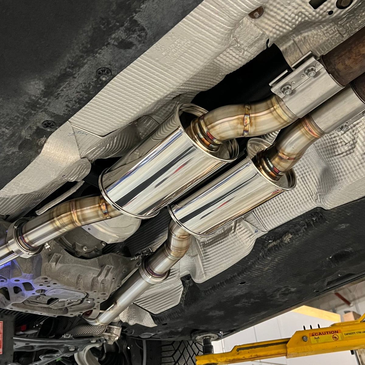 GAS Downpipe Set, 4M Q7 3.0T Supercharged