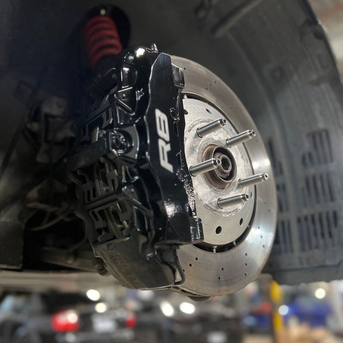 Titanium Wheel Stud Conversion Kit, Audi/VW