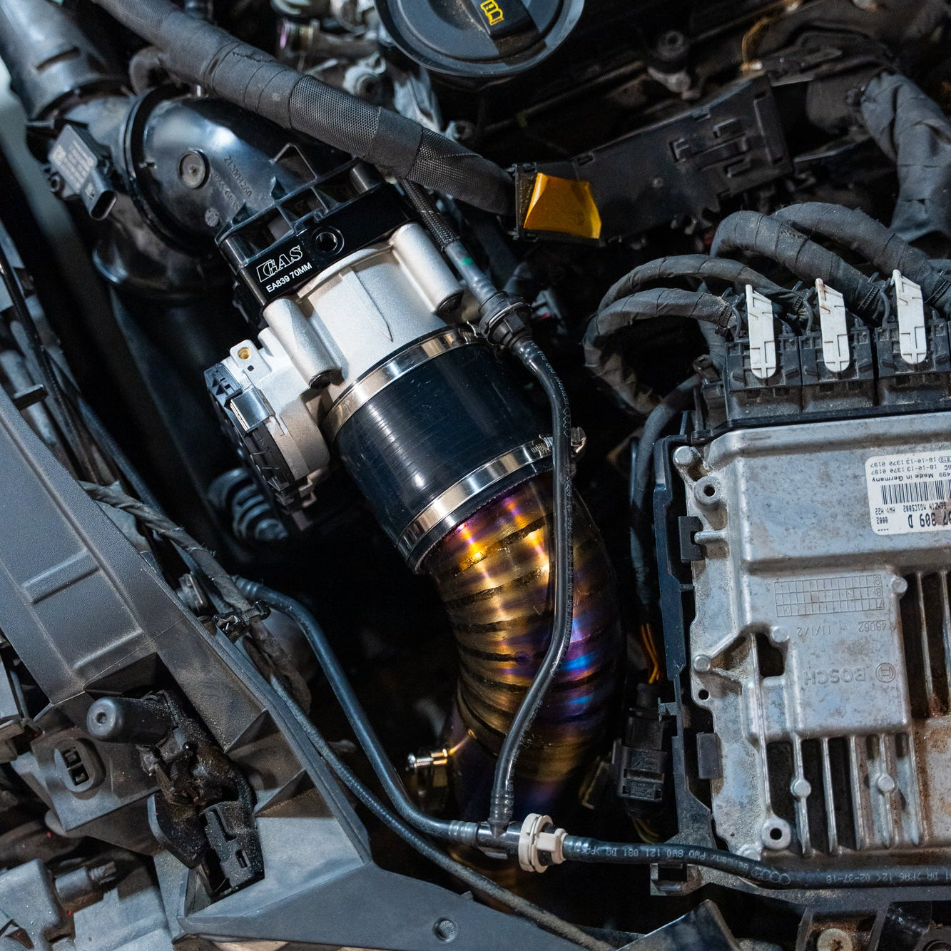 Image of GAS 70mm Throttle Body Upgrade, Audi 2.9T/3.0T EA839