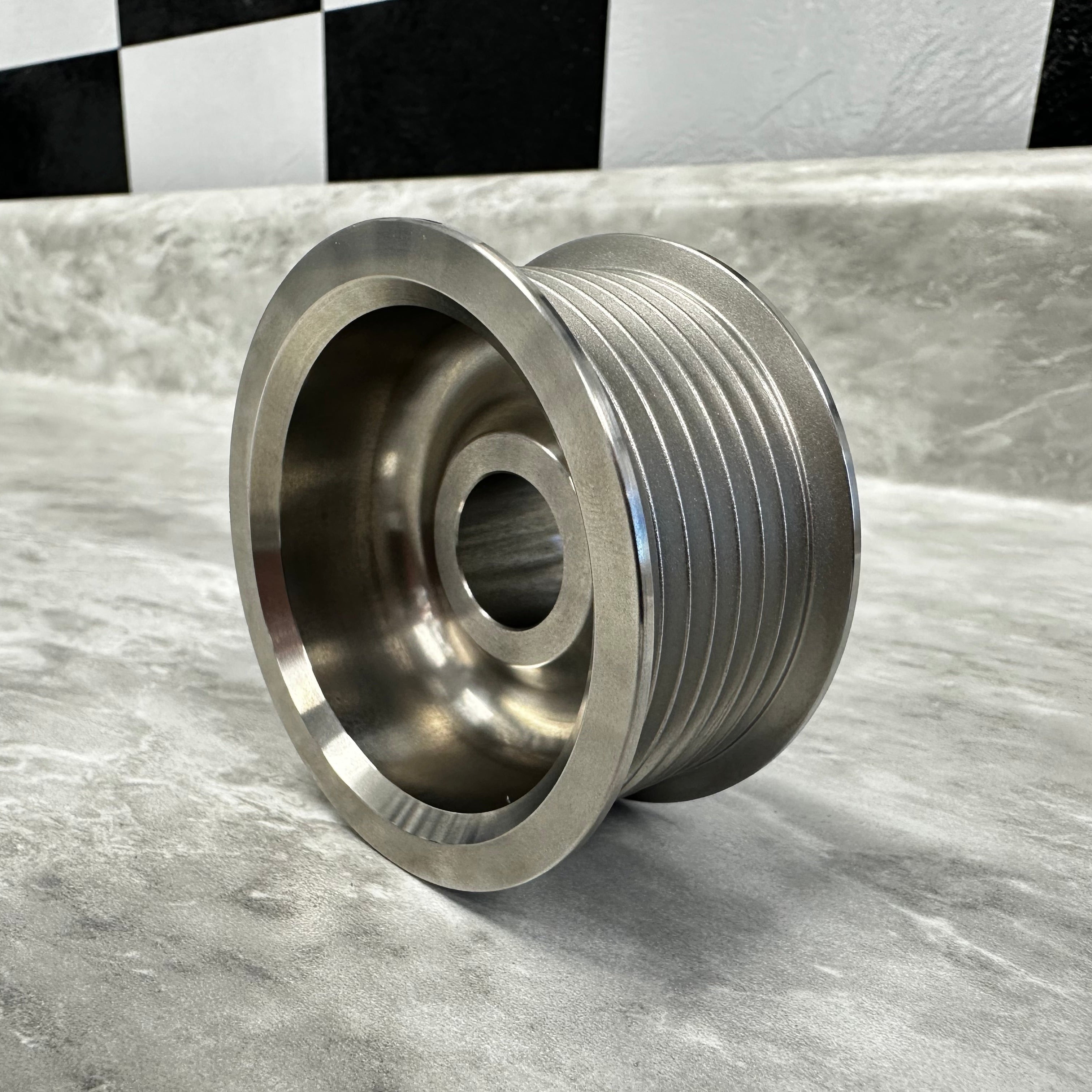Image of Jackal 57mm stainless supercharger pulley