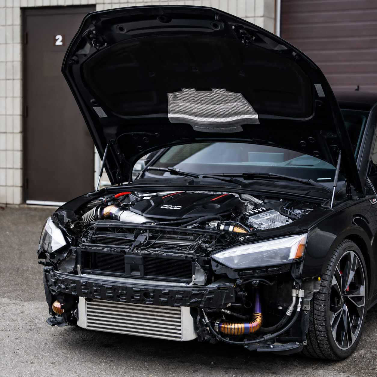 Image of GAS Omega 1000hp Billet Intercooler Kit, B9 S4/S5