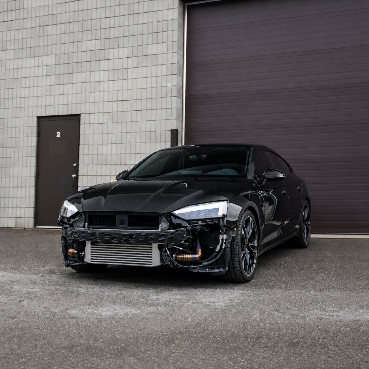 Image of GAS Omega 1000hp Billet Intercooler Kit, B9 S4/S5