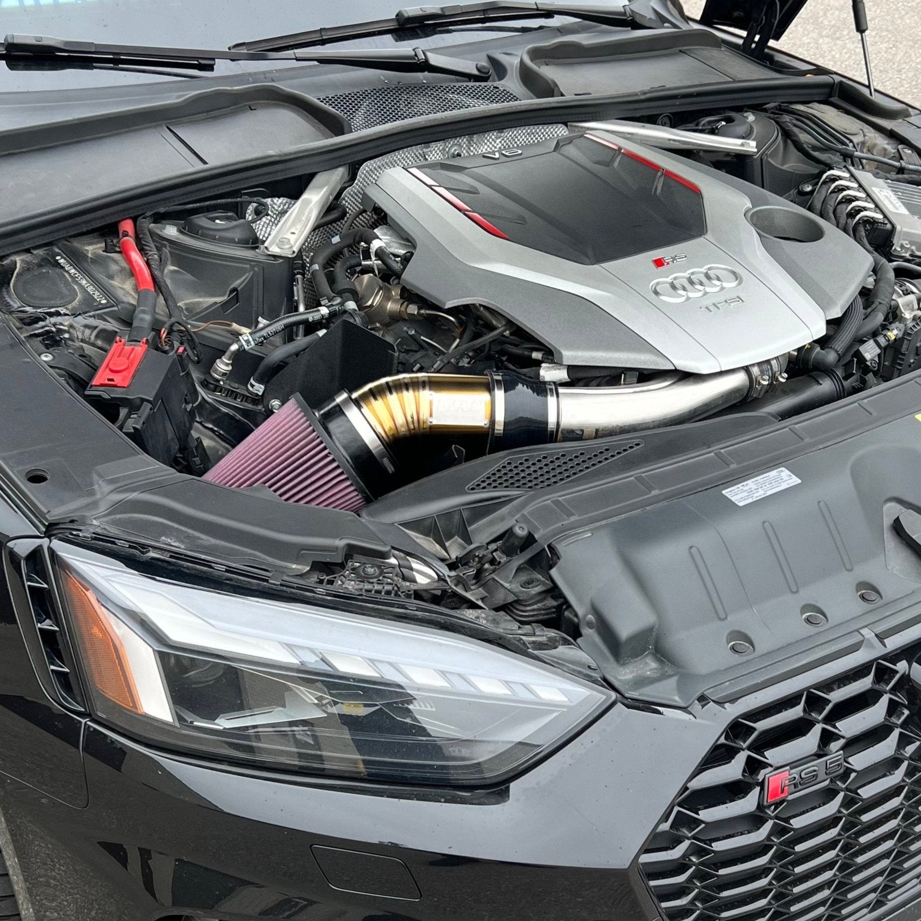 Image of GAS 89mm Titanium Intake, B9 S4/S5/RS4/RS5 EA839