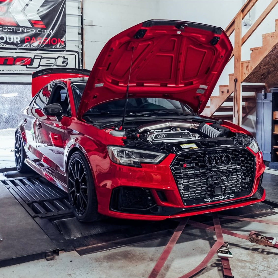 Image of GAS Omega 5 Inch Titanium Intake, Audi RS3/TTRS