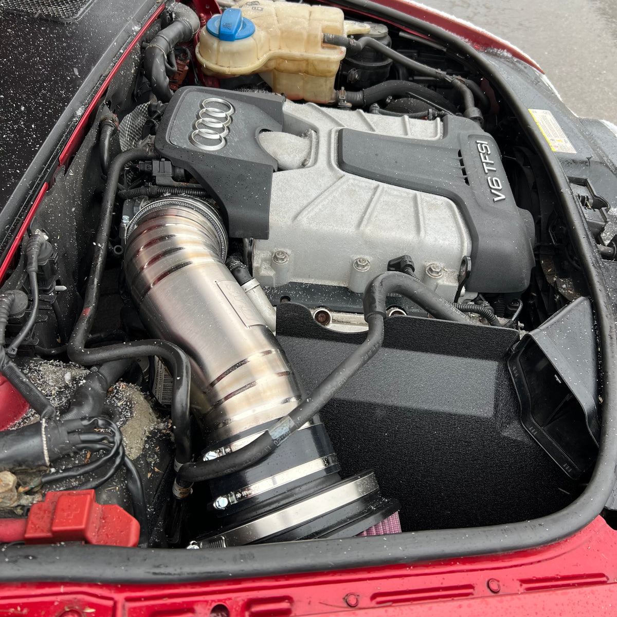 GAS Omega 102mm Titanium Intake, C6 A6 3.0T