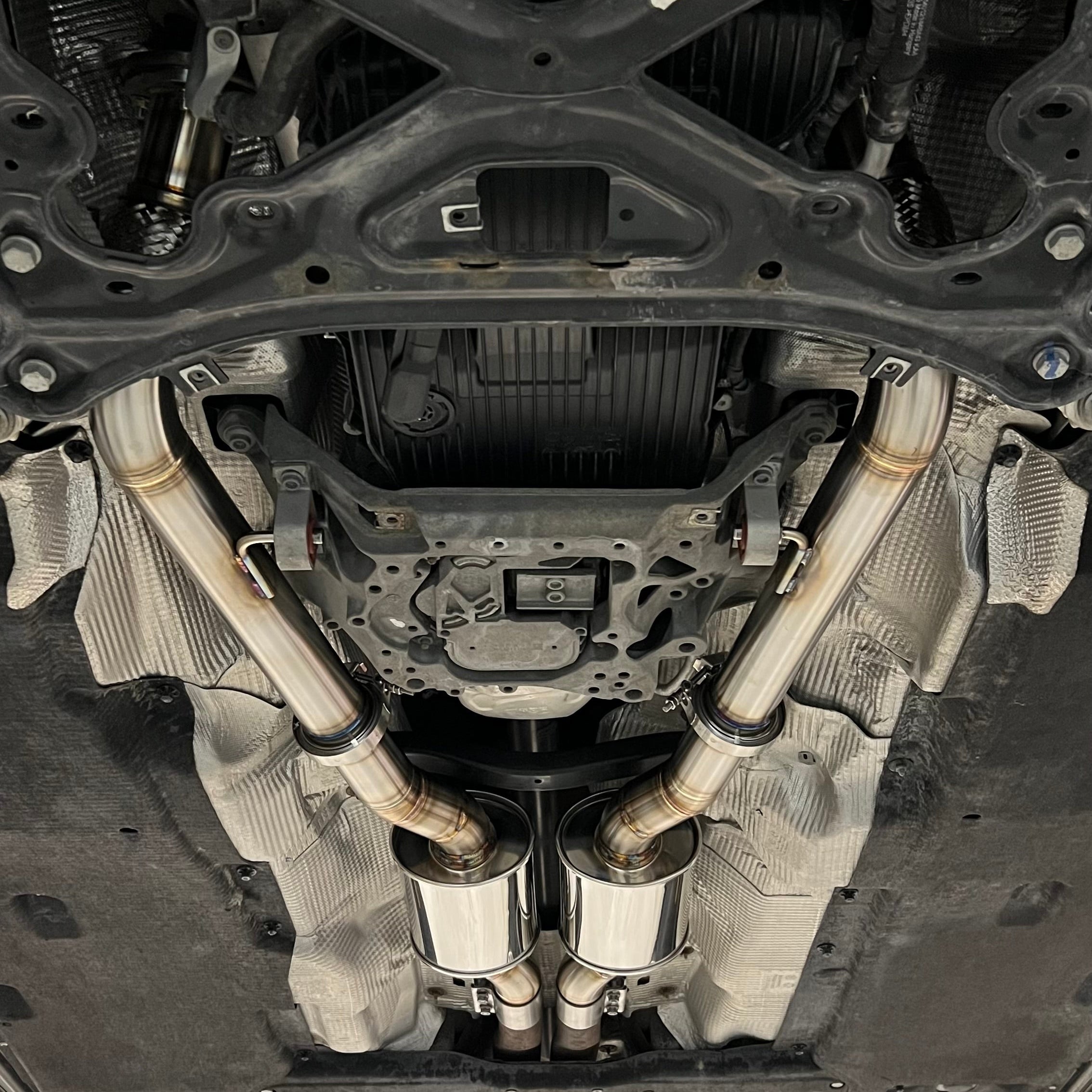 Image of GAS Downpipe Set, 4M Q7 3.0T Supercharged