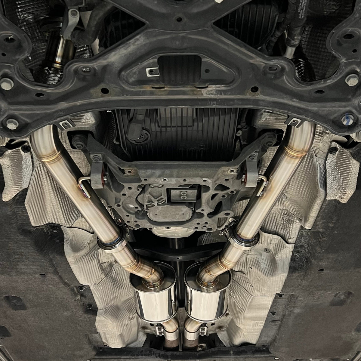 GAS Downpipe Set, 4M Q7 3.0T Supercharged