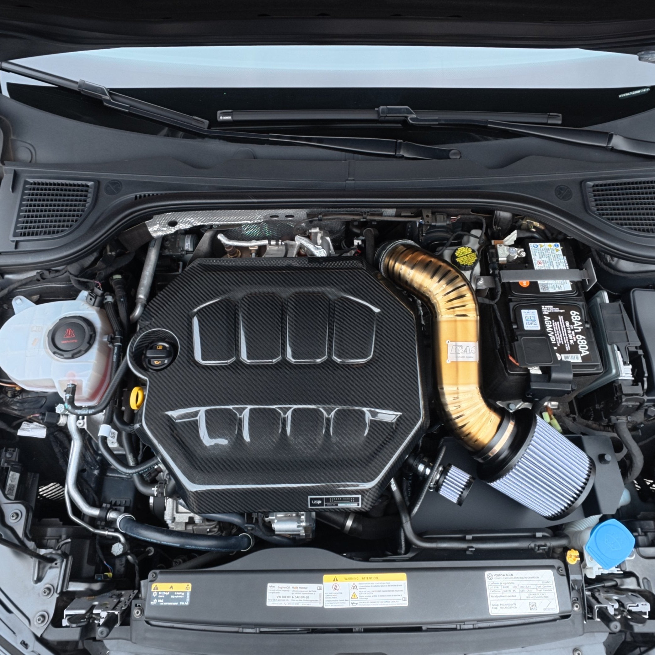 Image of Audi/VW MK8 GTI/8Y A3 EA888.4 89mm Titanium Intake