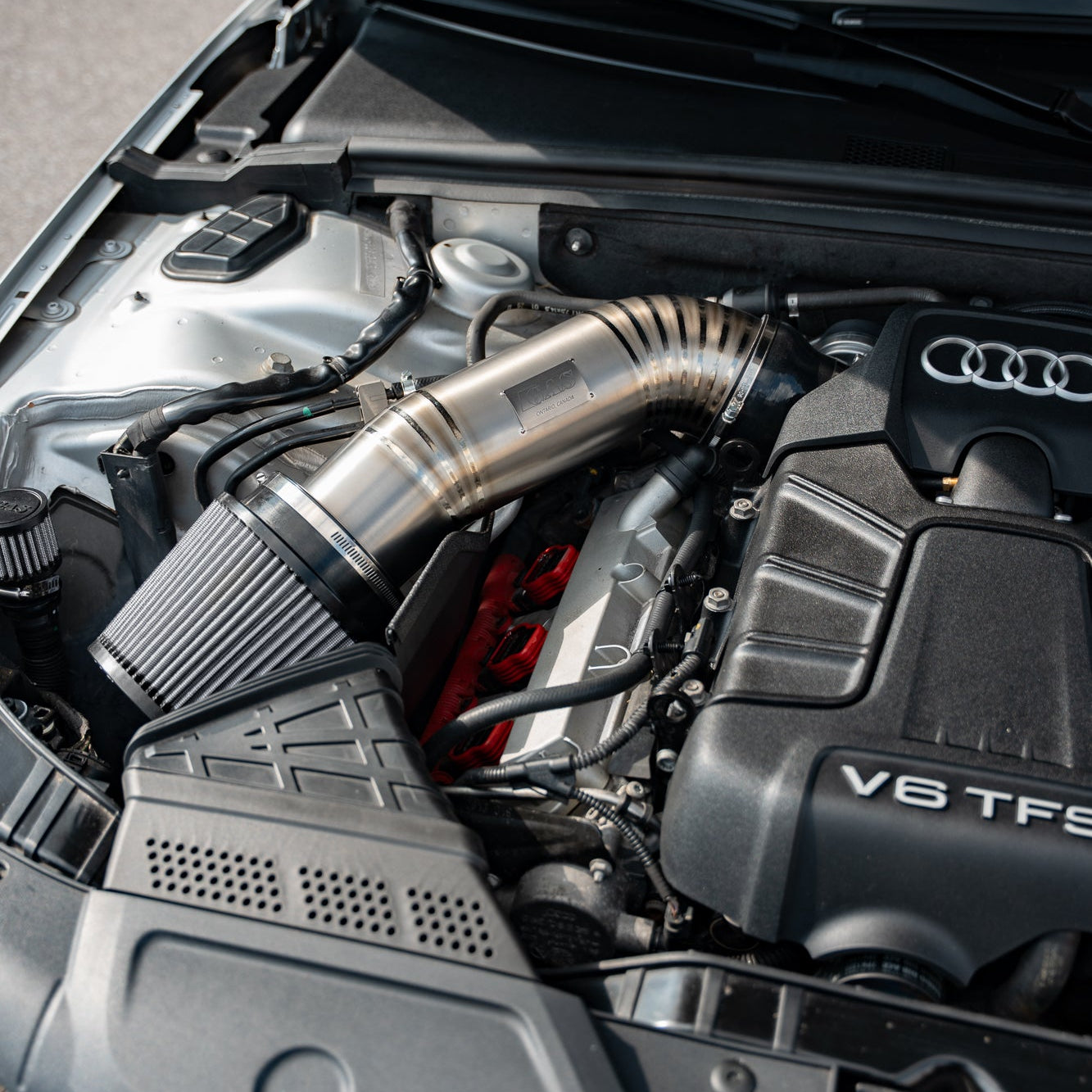 Image of GAS Omega V2 102mm Titanium Intake, B8 S4/S5 3.0T