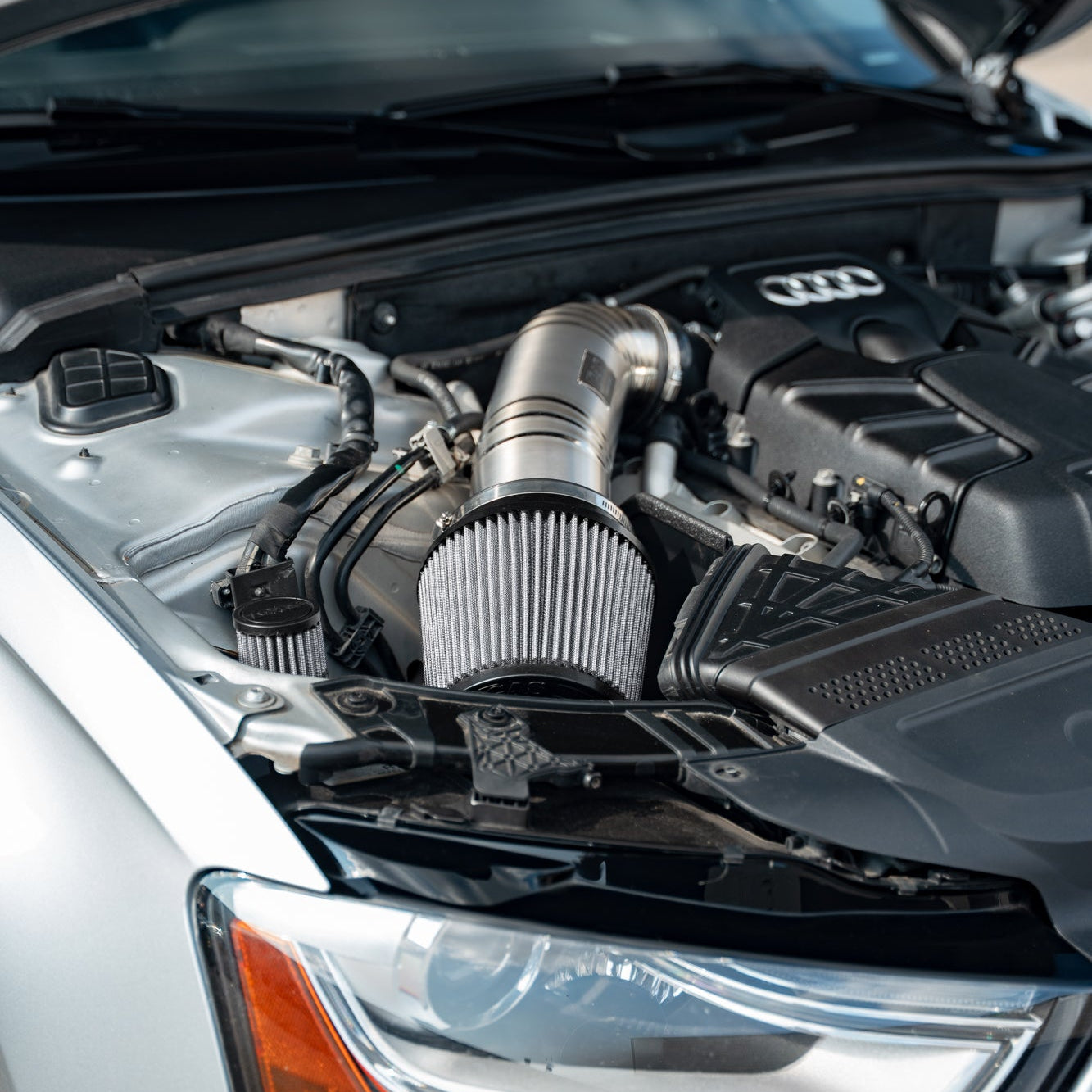 Image of GAS Omega V2 102mm Titanium Intake, B8 S4/S5 3.0T