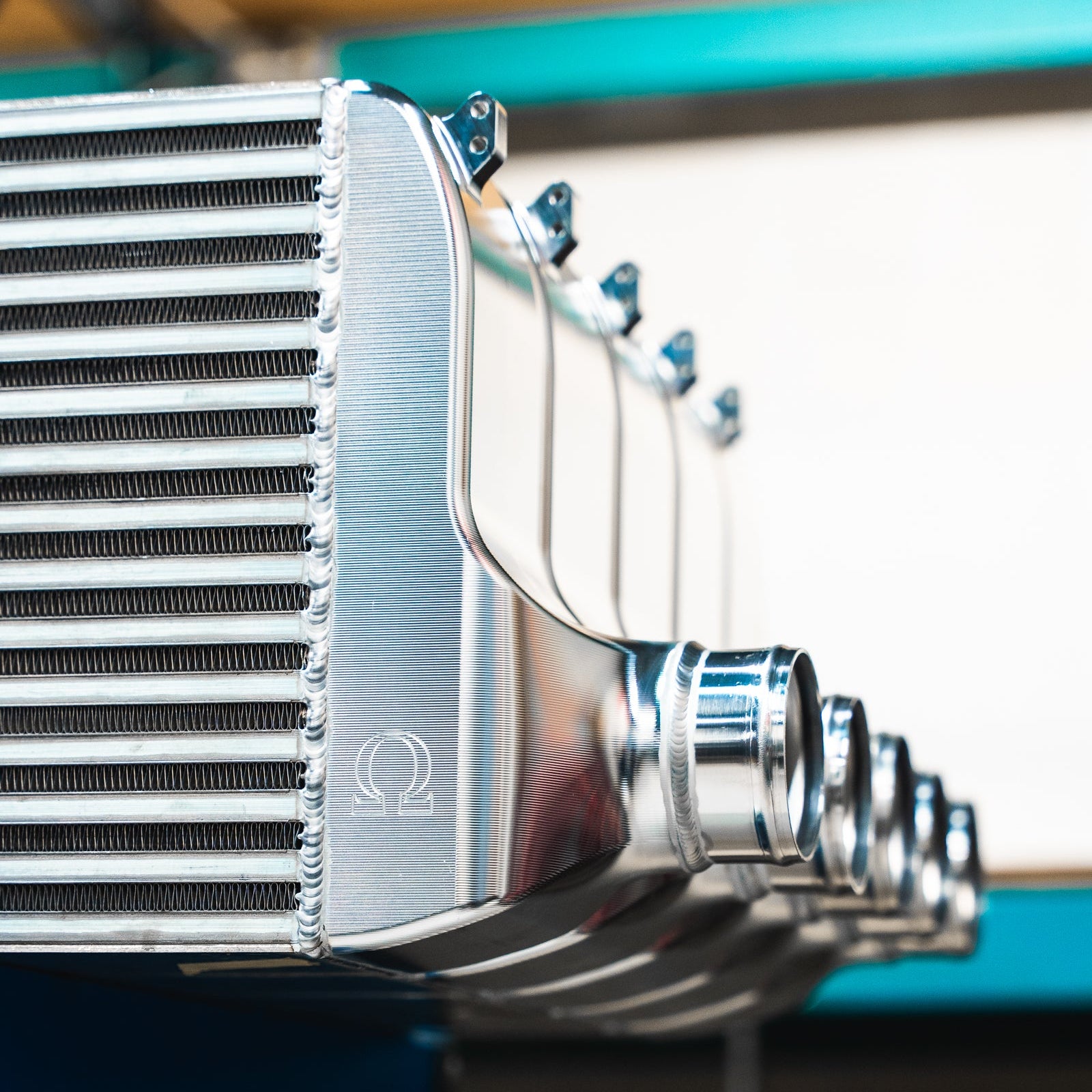 Image of GAS Omega 1000hp Billet Intercooler Kit, B9 S4/S5