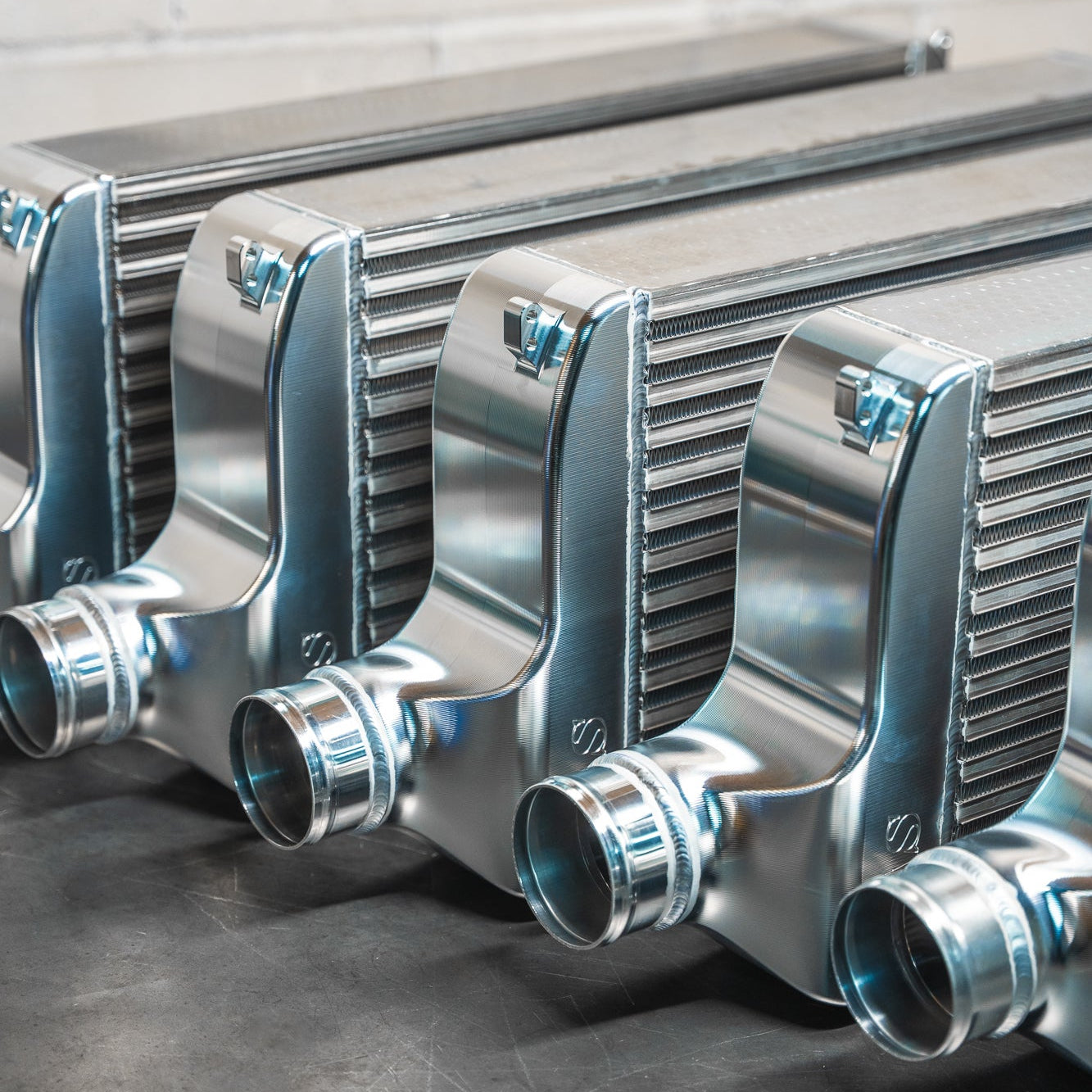 Image of GAS Omega 1000hp Billet Intercooler Kit, B9 S4/S5