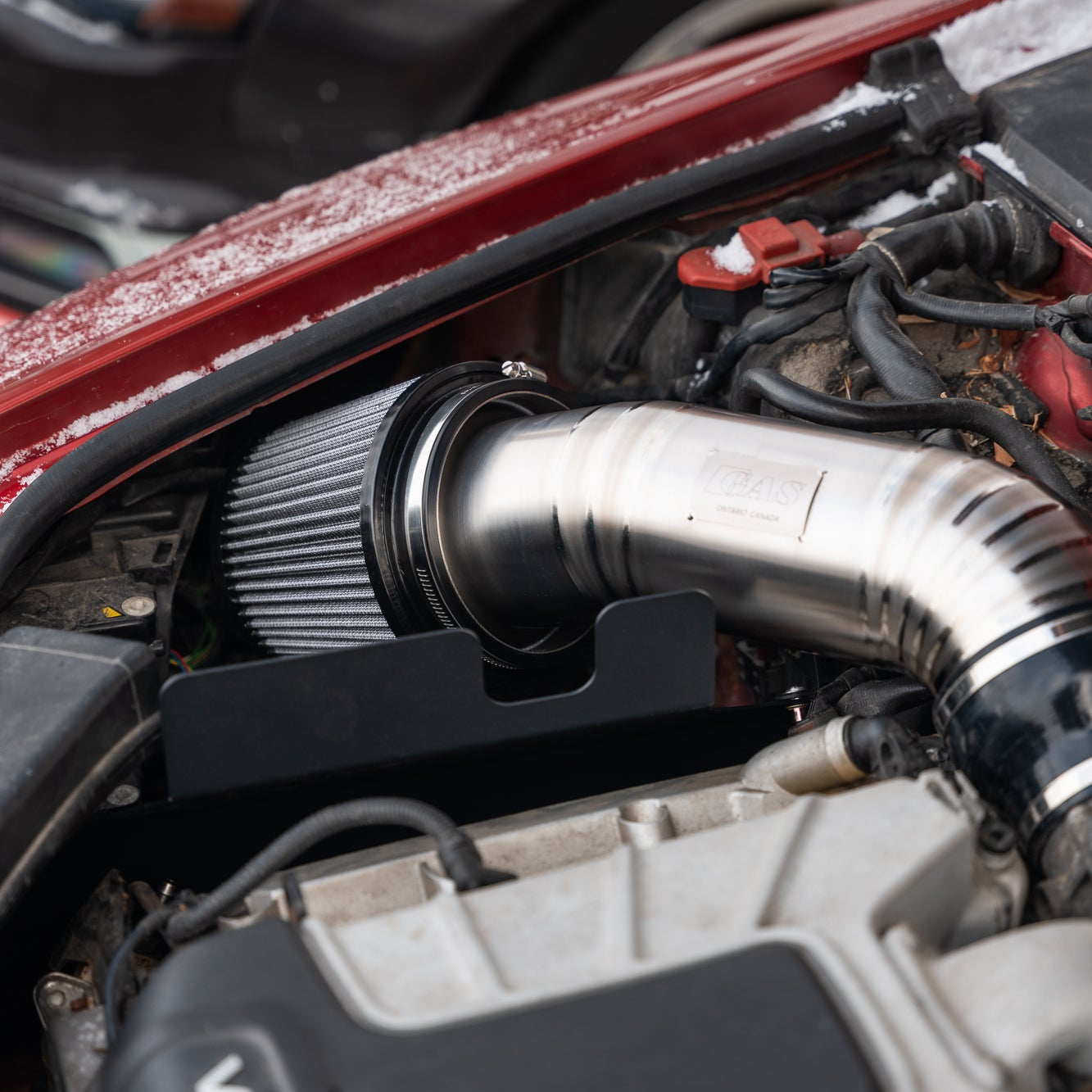 Image of GAS Omega V2 102mm Titanium Intake, C6 A6 3.0T