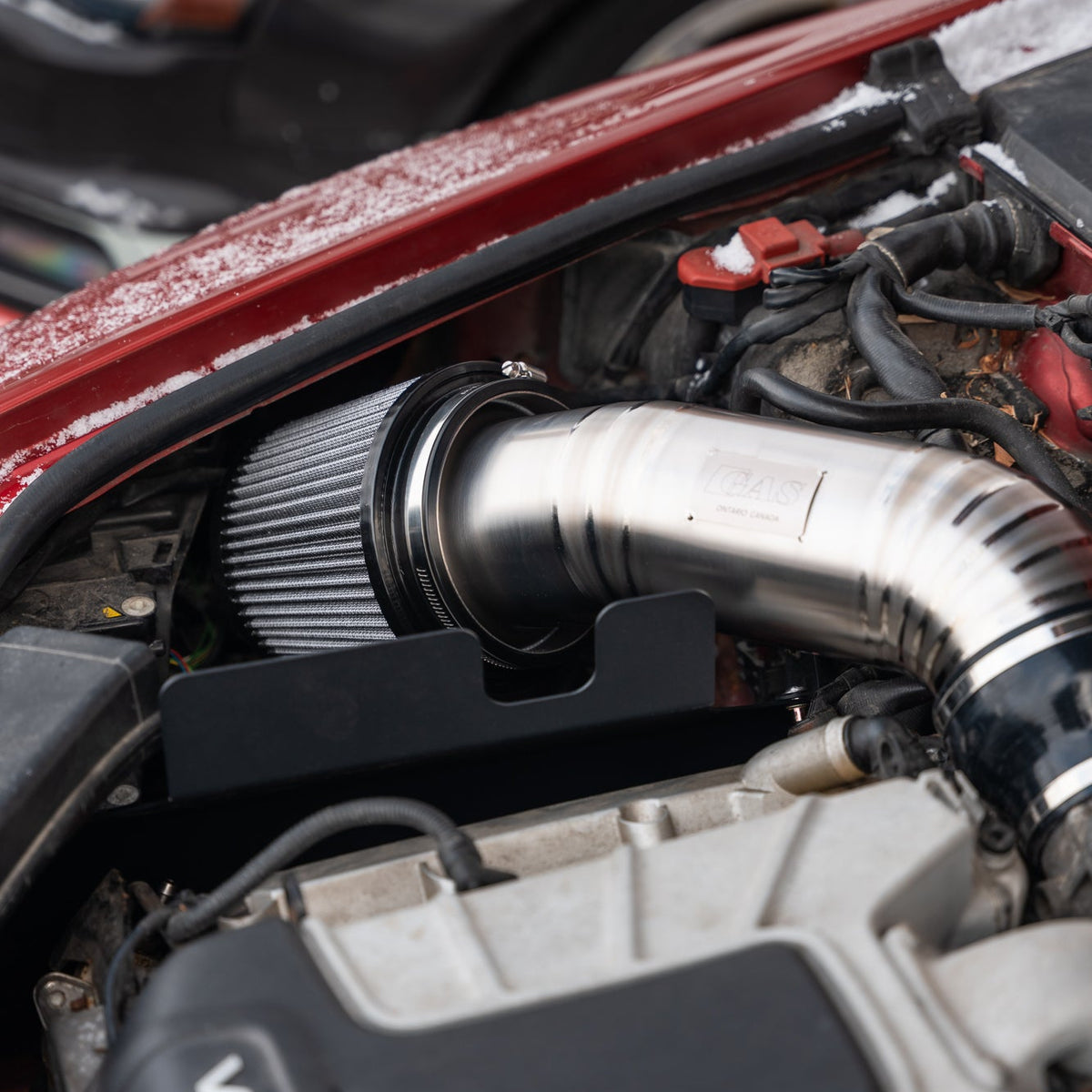 GAS Omega V2 102mm Titanium Intake, C6 A6 3.0T