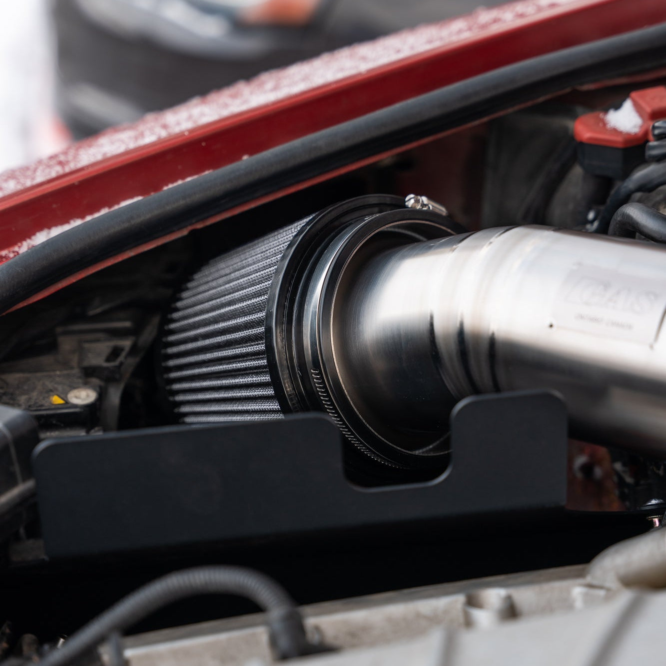 Image of GAS Omega V2 102mm Titanium Intake, C6 A6 3.0T
