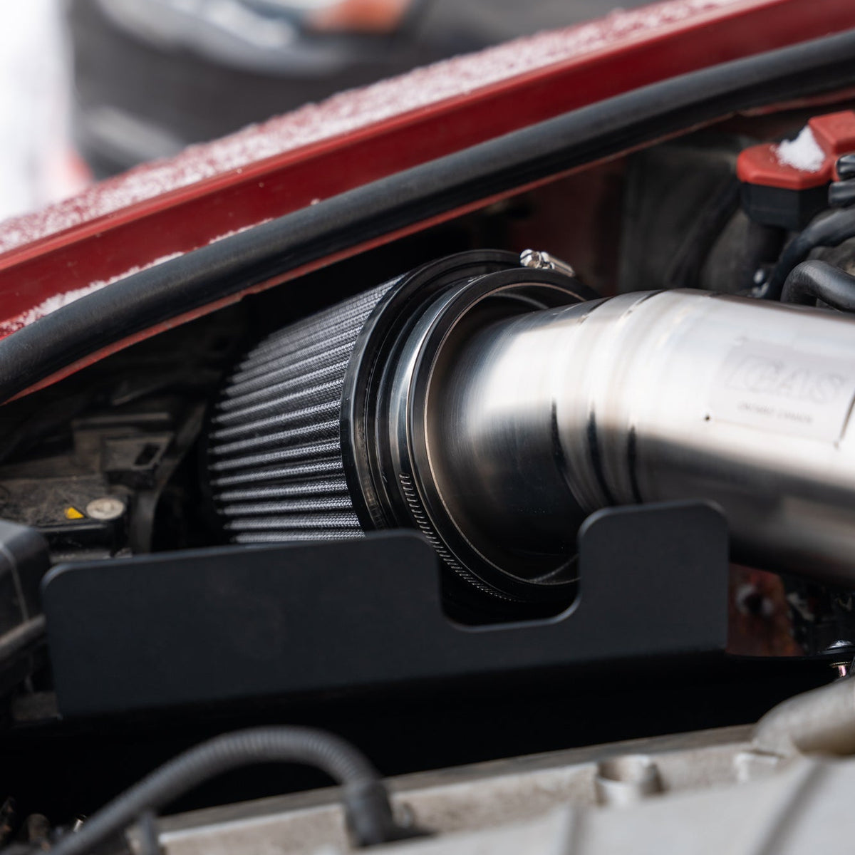 GAS Omega V2 102mm Titanium Intake, C6 A6 3.0T