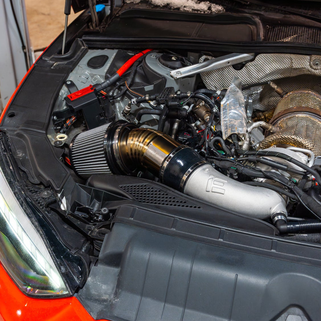 GAS Omega V2 102mm Titanium Intake, B9 S4/S5/RS4/RS5 EA839