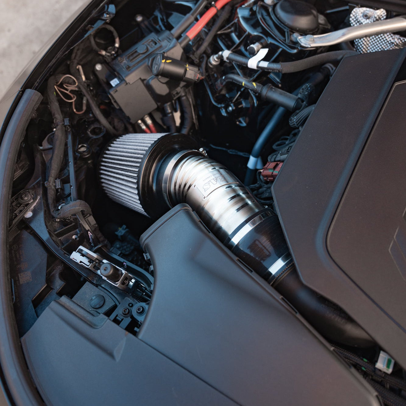 Image of GAS 89mm Titanium Intake, B10 S5 EA839EVO