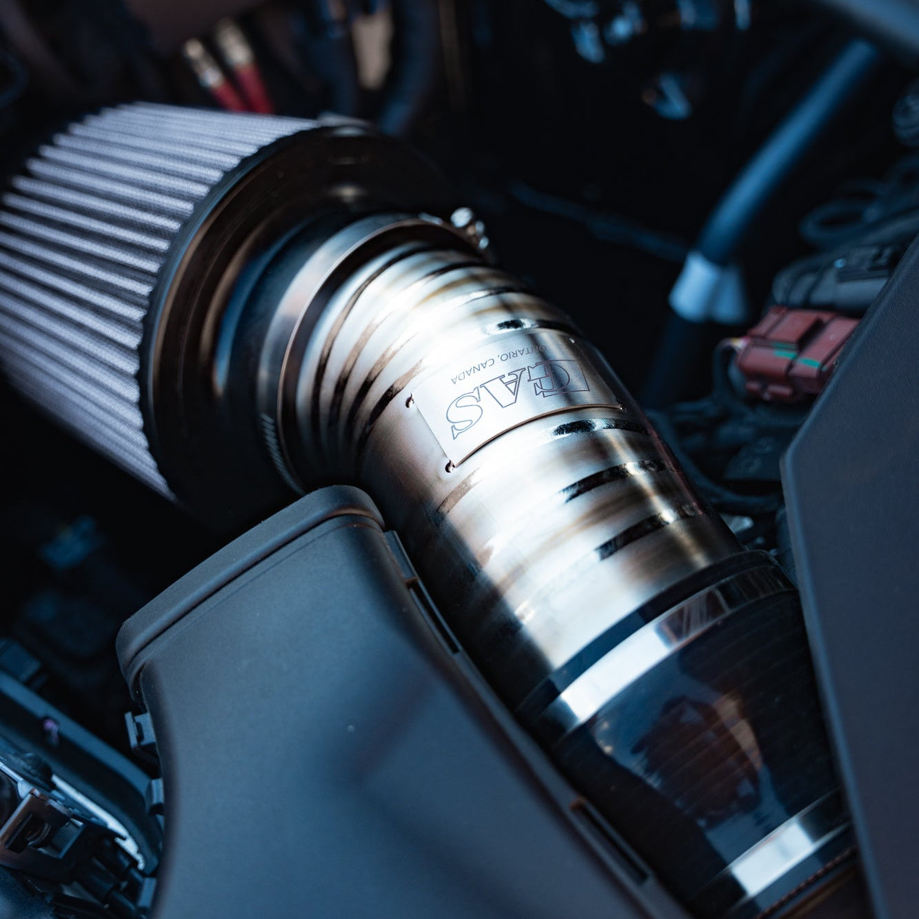 Image of GAS 89mm Titanium Intake, B10 S5 EA839EVO