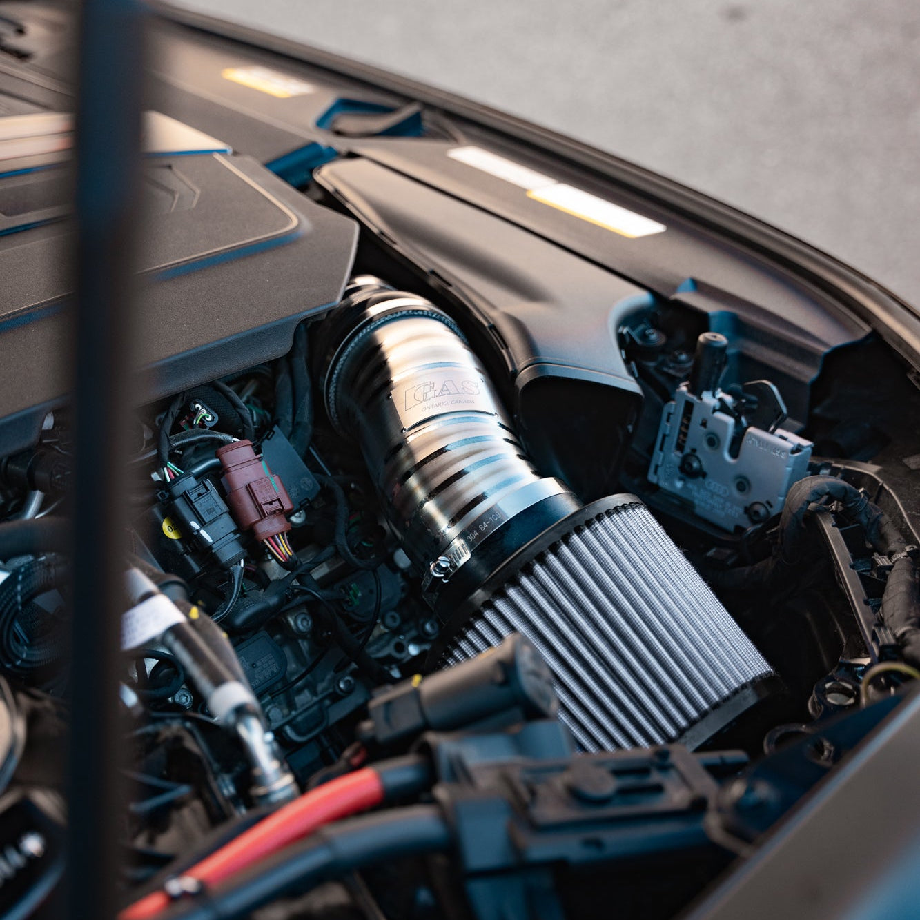 Image of GAS 89mm Titanium Intake, B10 S5 EA839EVO