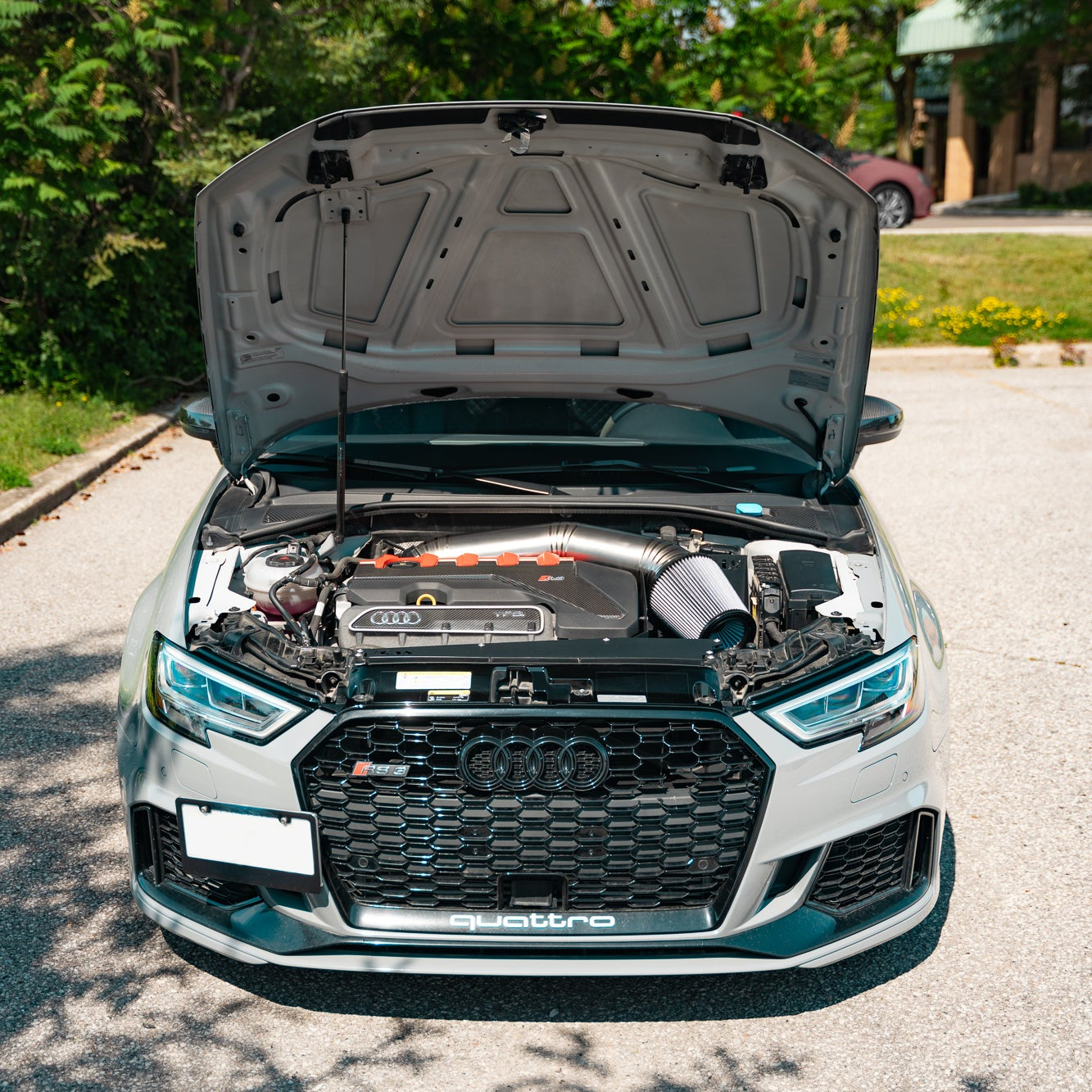Image of GAS Omega 5 Inch Titanium Intake, Audi RS3/TTRS