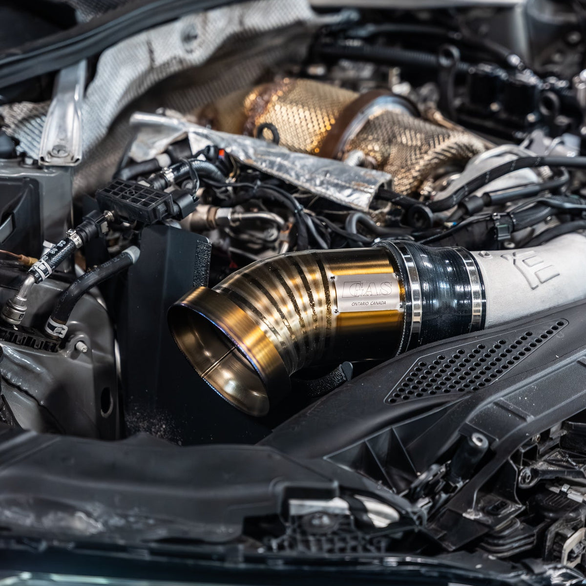 GAS Omega V2 102mm Titanium Intake, B9 S4/S5/RS4/RS5 EA839