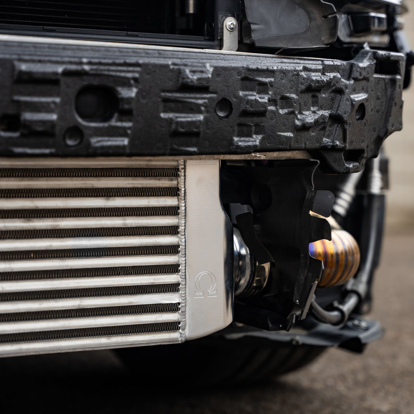 Image of GAS Omega 1000hp Billet Intercooler Kit, B9 S4/S5