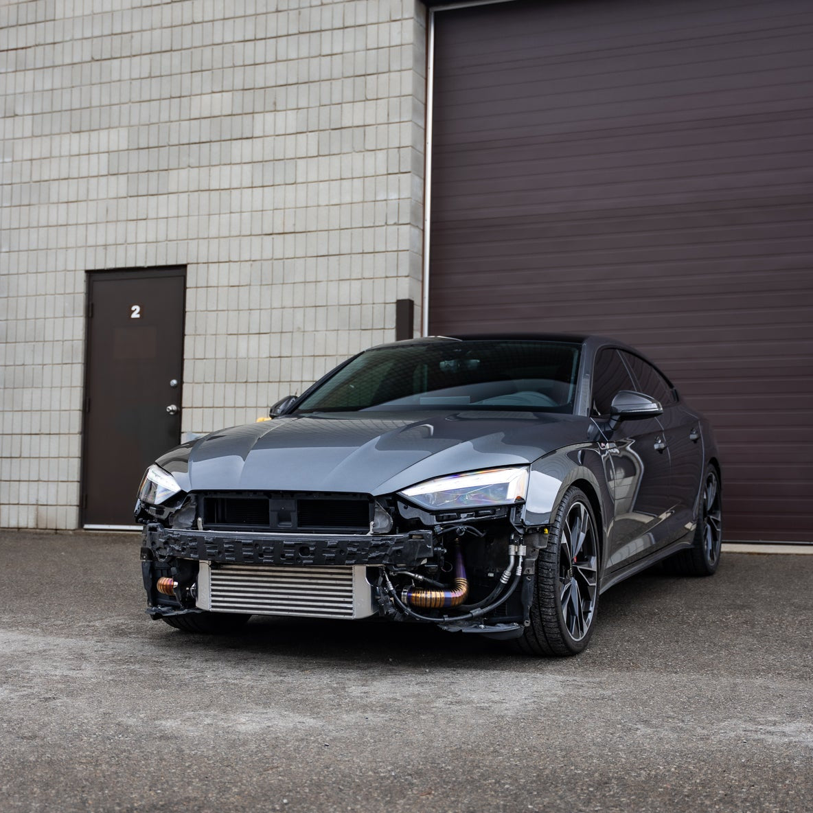 Image of GAS Omega 1000hp Billet Intercooler Kit, B9 S4/S5