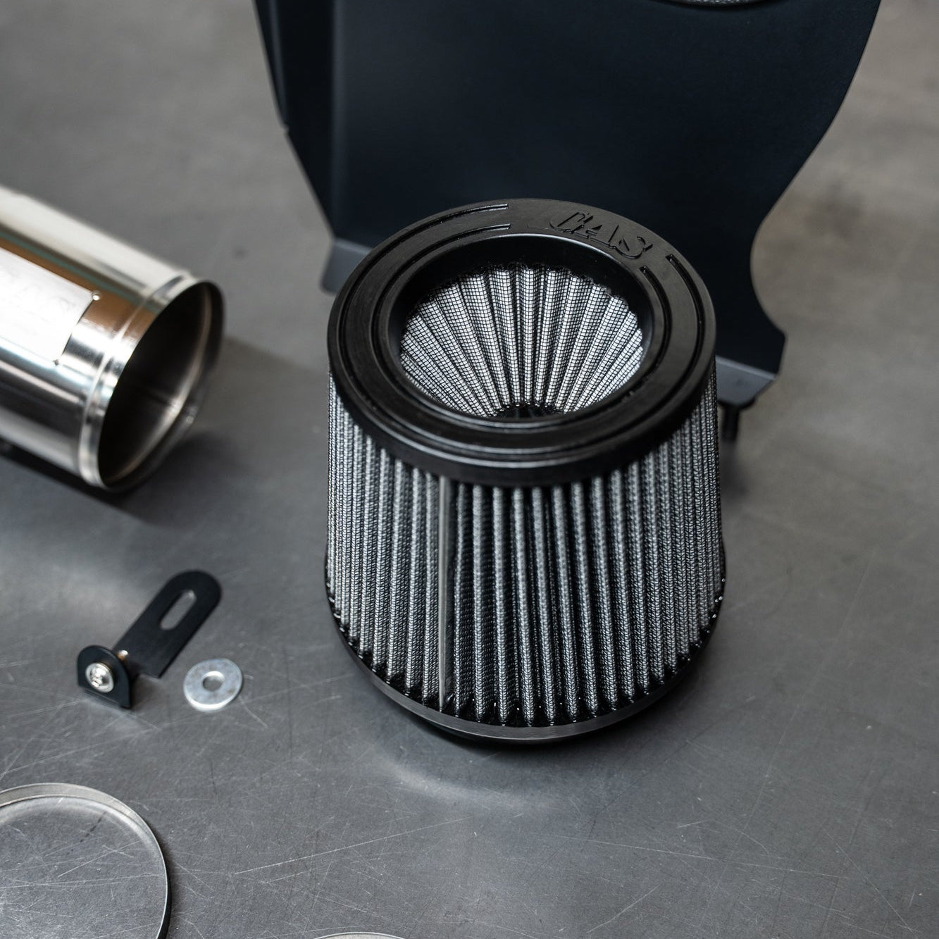Image of GAS Omega V2 102mm Titanium Intake, B9 S4/S5/RS4/RS5 EA839