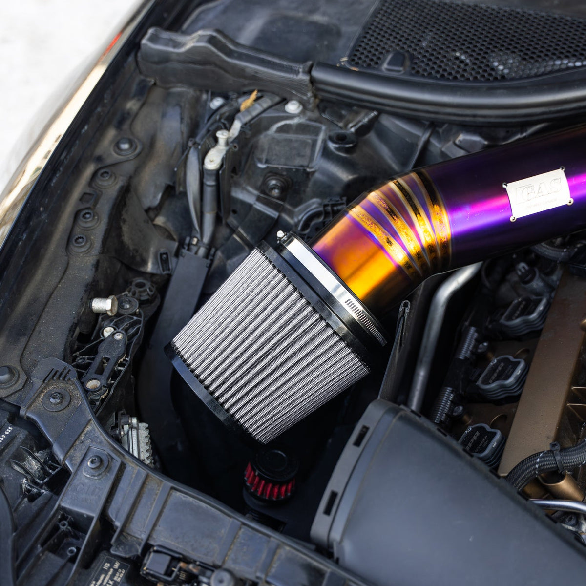 GAS Omega V2 102mm Titanium Intake, C7 A6/A7 3.0T