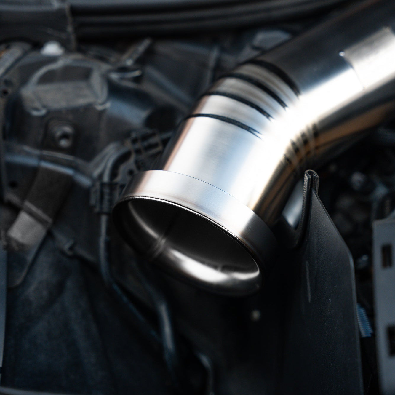 Image of GAS Omega V2 102mm Titanium Intake, C7 A6/A7 3.0T