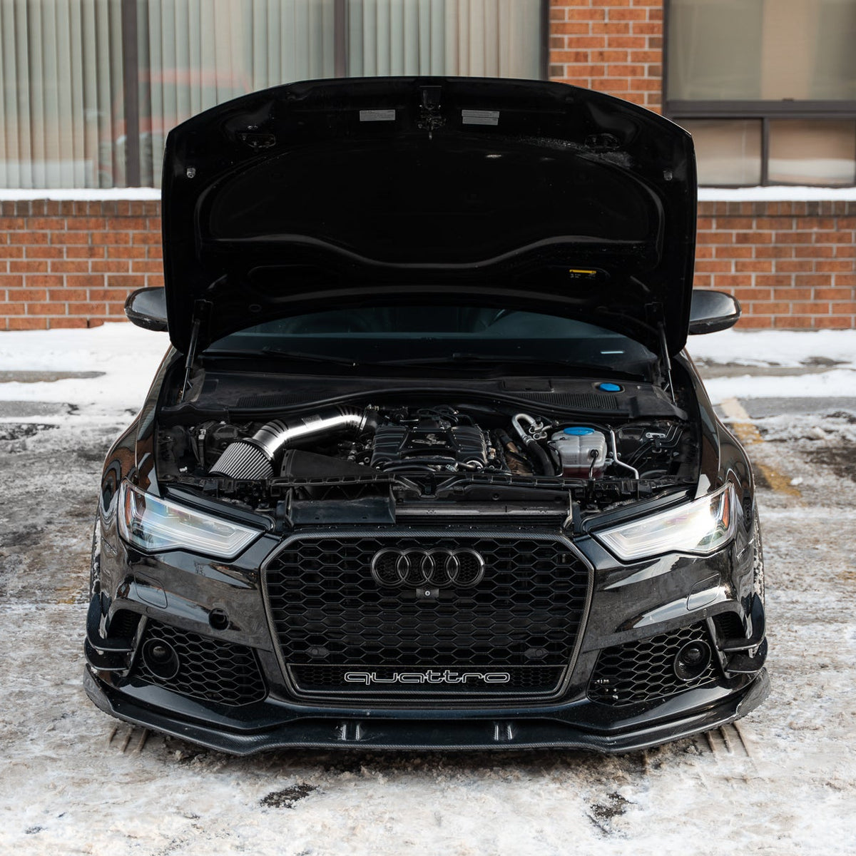 GAS Omega V2 102mm Titanium Intake, C7 A6/A7 3.0T