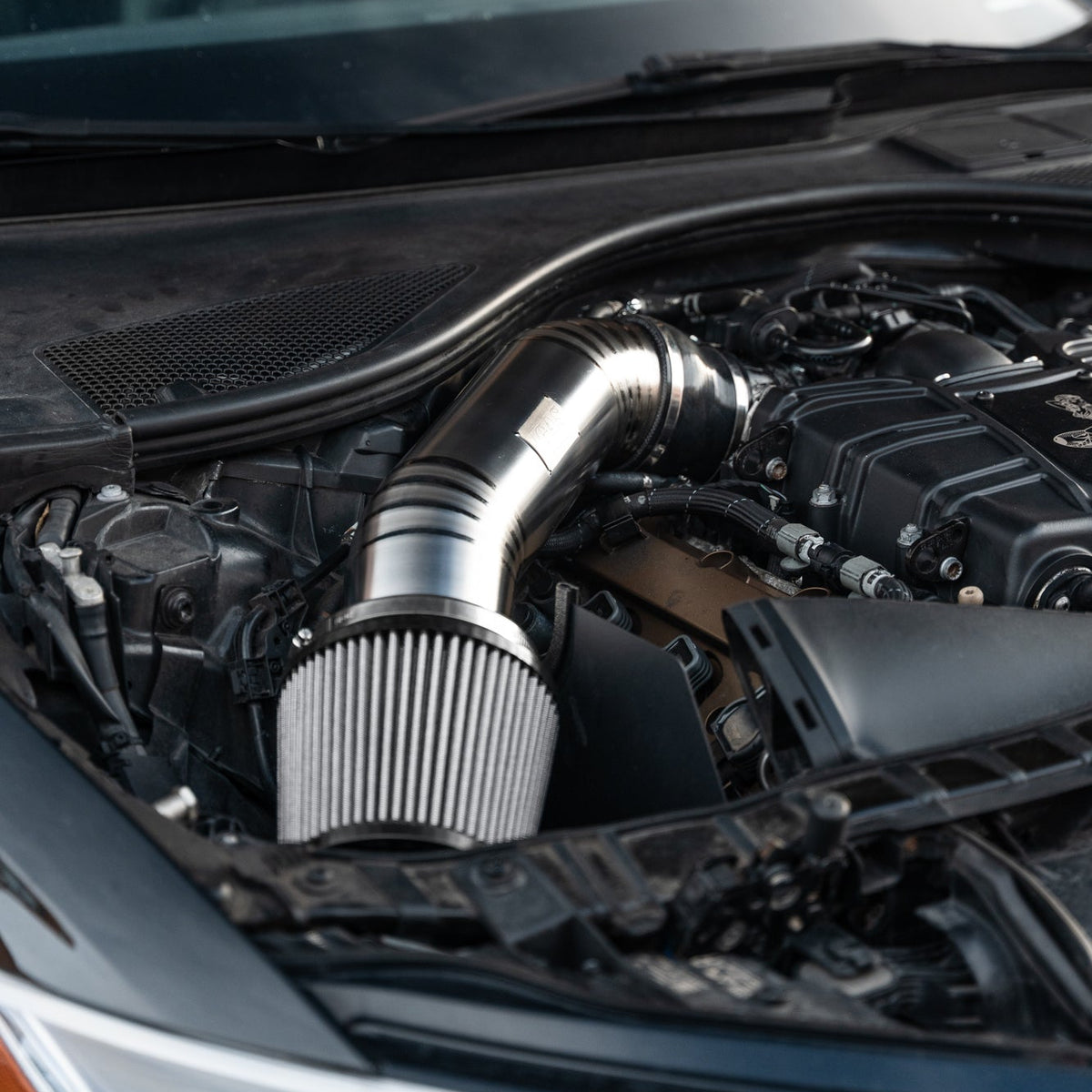 GAS Omega V2 102mm Titanium Intake, C7 A6/A7 3.0T