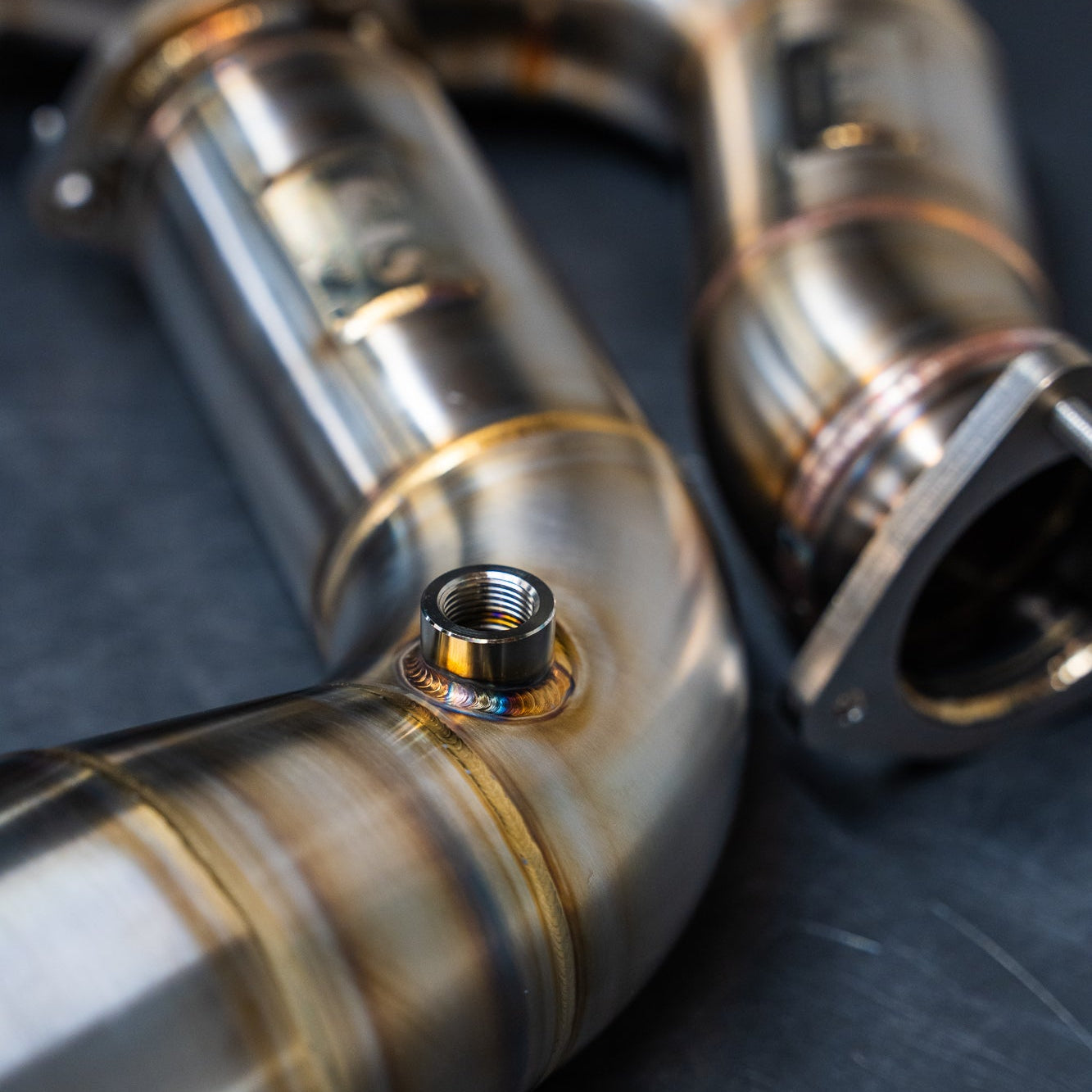Image of GAS B9/B9.5 RS4/RS5 EA839 2.9T Downpipe Set
