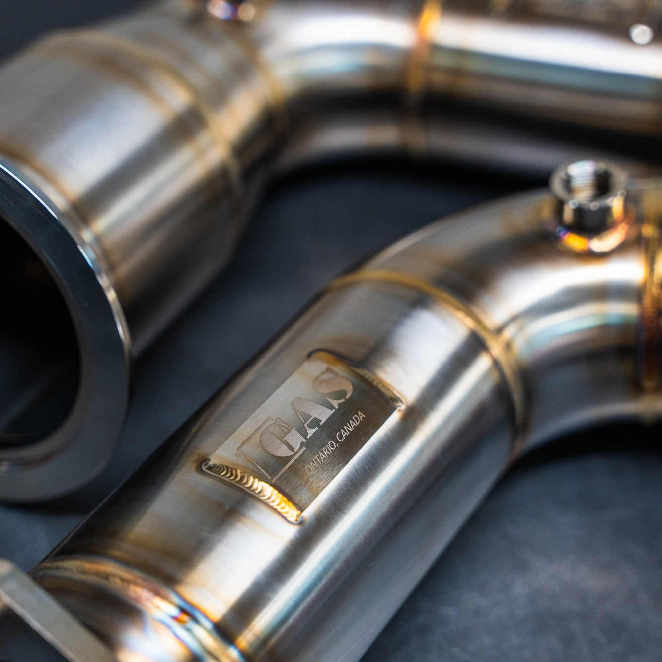 Image of GAS B9/B9.5 RS4/RS5 EA839 2.9T Downpipe Set