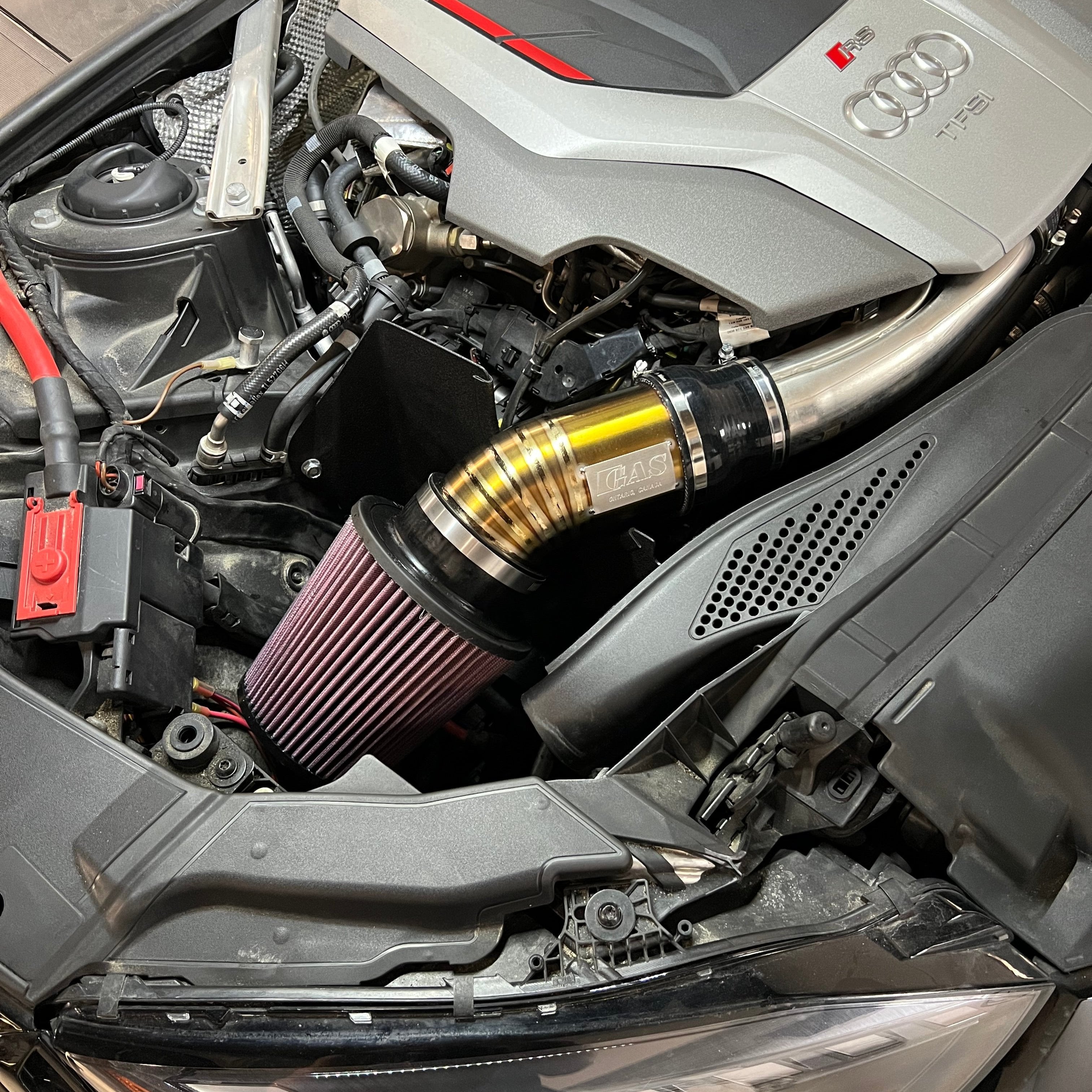 Image of GAS 89mm Titanium Intake, B9 S4/S5/RS4/RS5 EA839