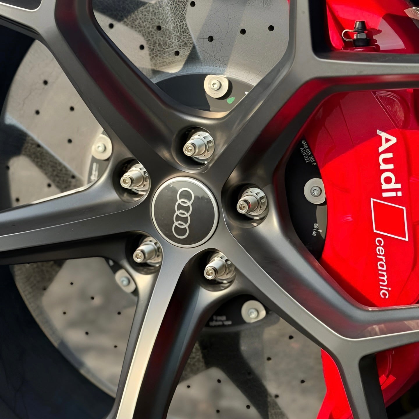 Image of Titanium Wheel Stud Conversion Kit, Audi/VW