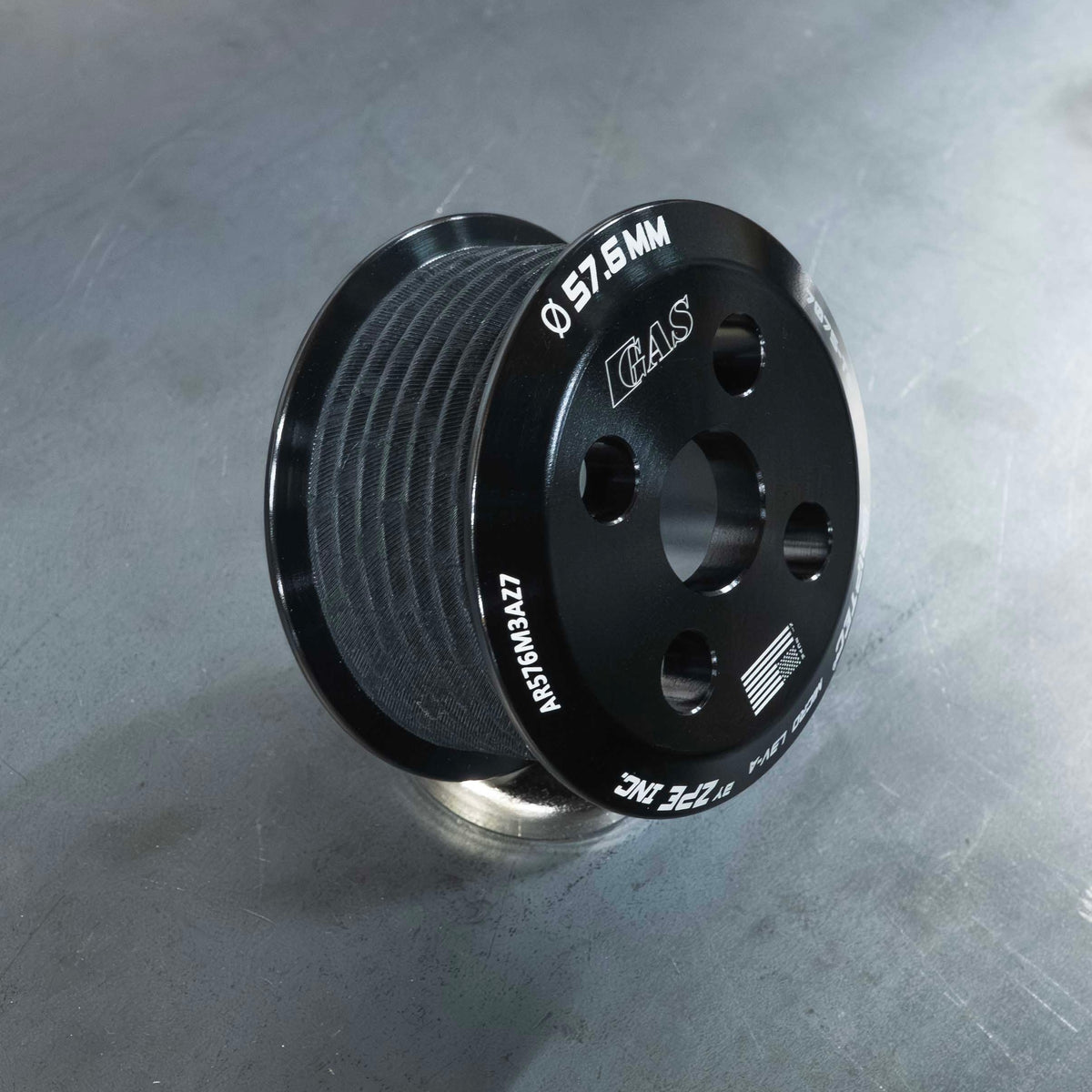 GAS Griptec CREC Supercharger Pulley, 57.6mm