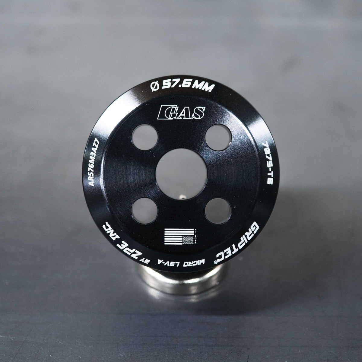 GAS Griptec CREC Supercharger Pulley, 57.6mm