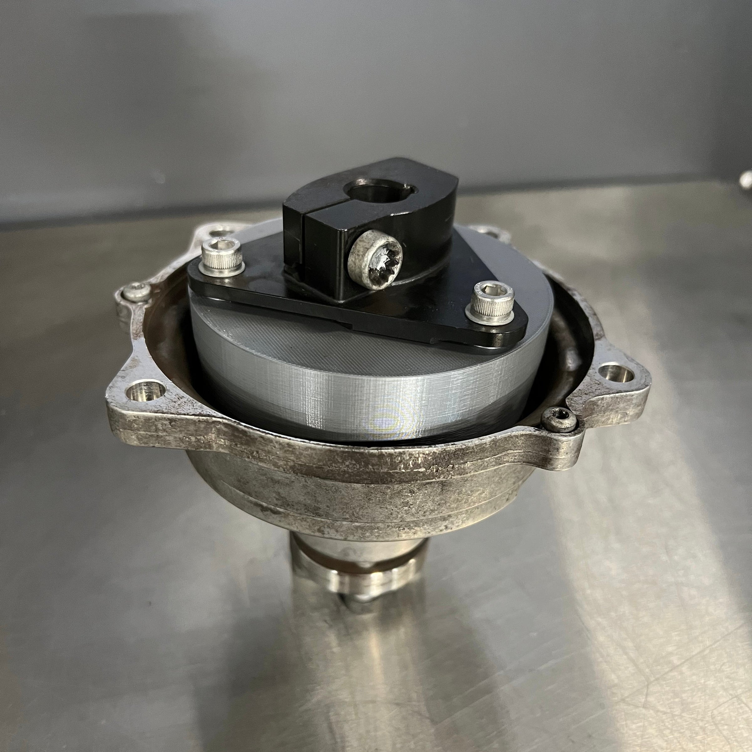 GAS Billet Supercharger Clutch Delete, Audi CREC 3.0T Garage Auto Sports