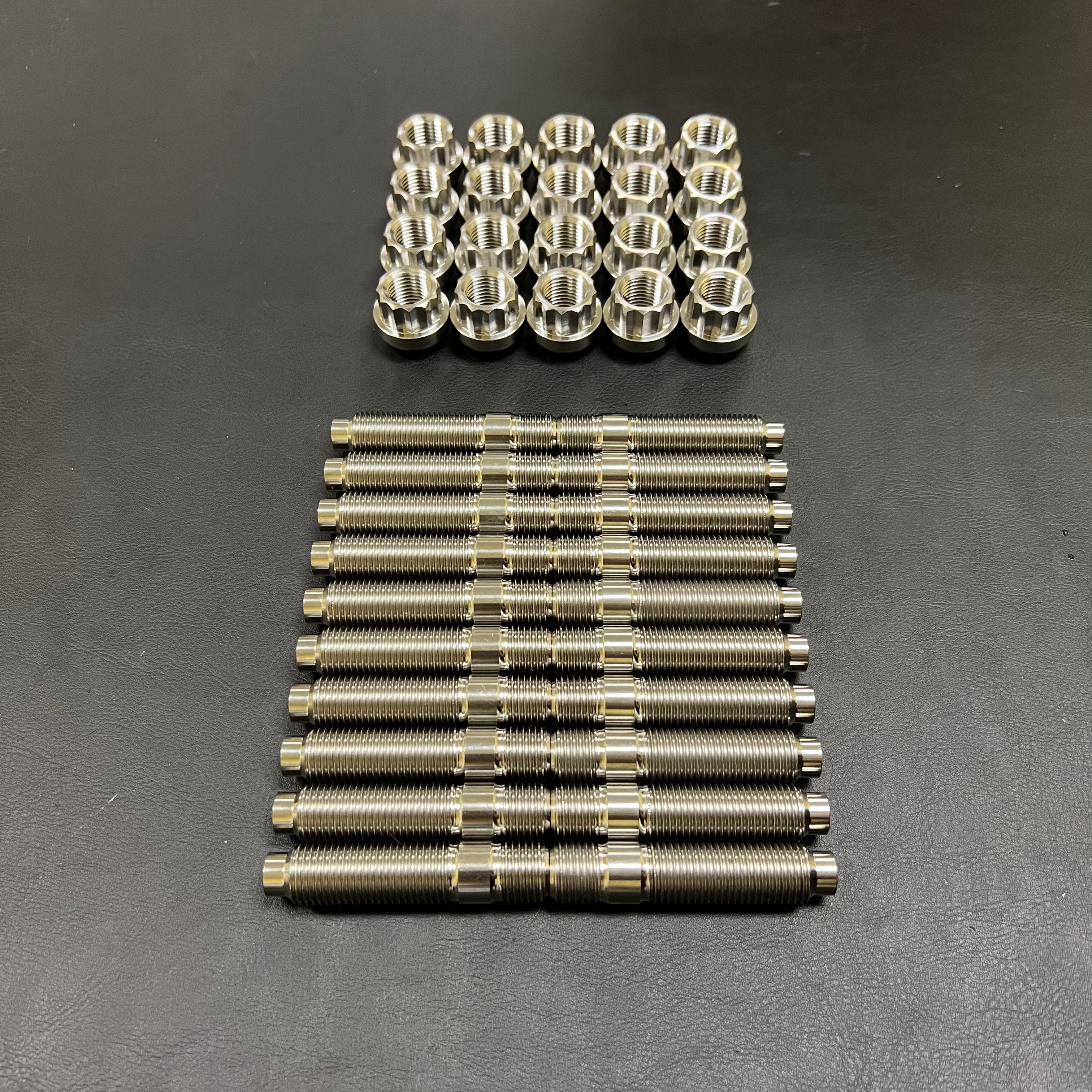 Image of Titanium Wheel Stud Conversion Kit, BMW M14x1.25