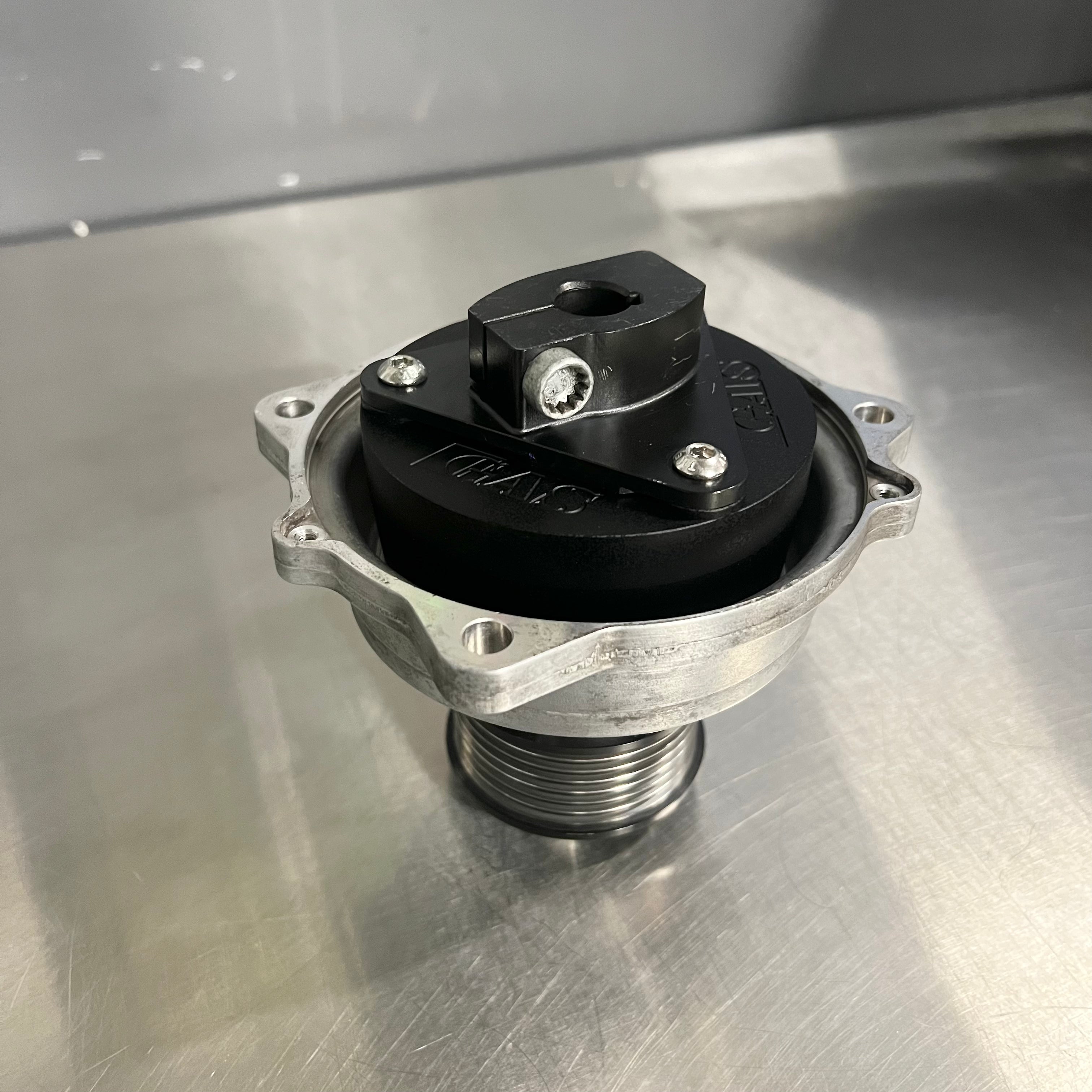 Image of GAS Billet Supercharger Clutch Delete, Audi CREC 3.0T