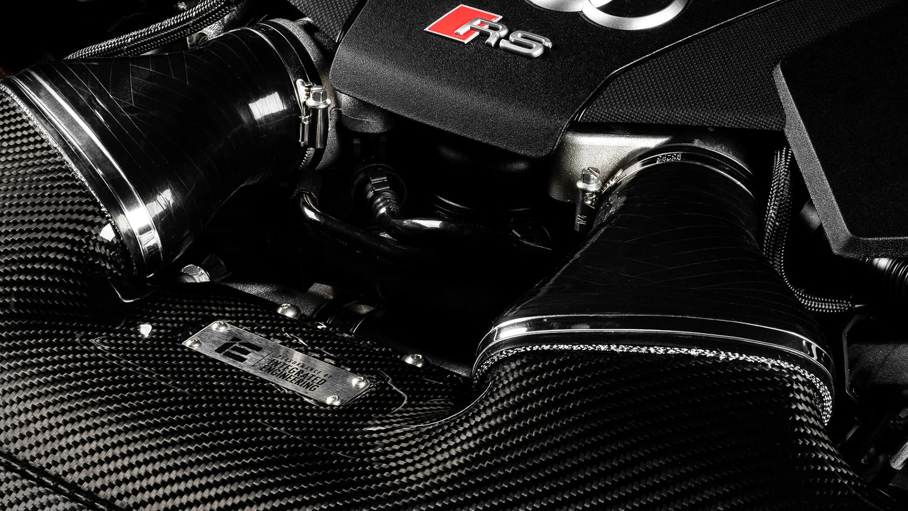 Image of IE Carbon Fiber Intake System For Audi C8 RS6 & RS7