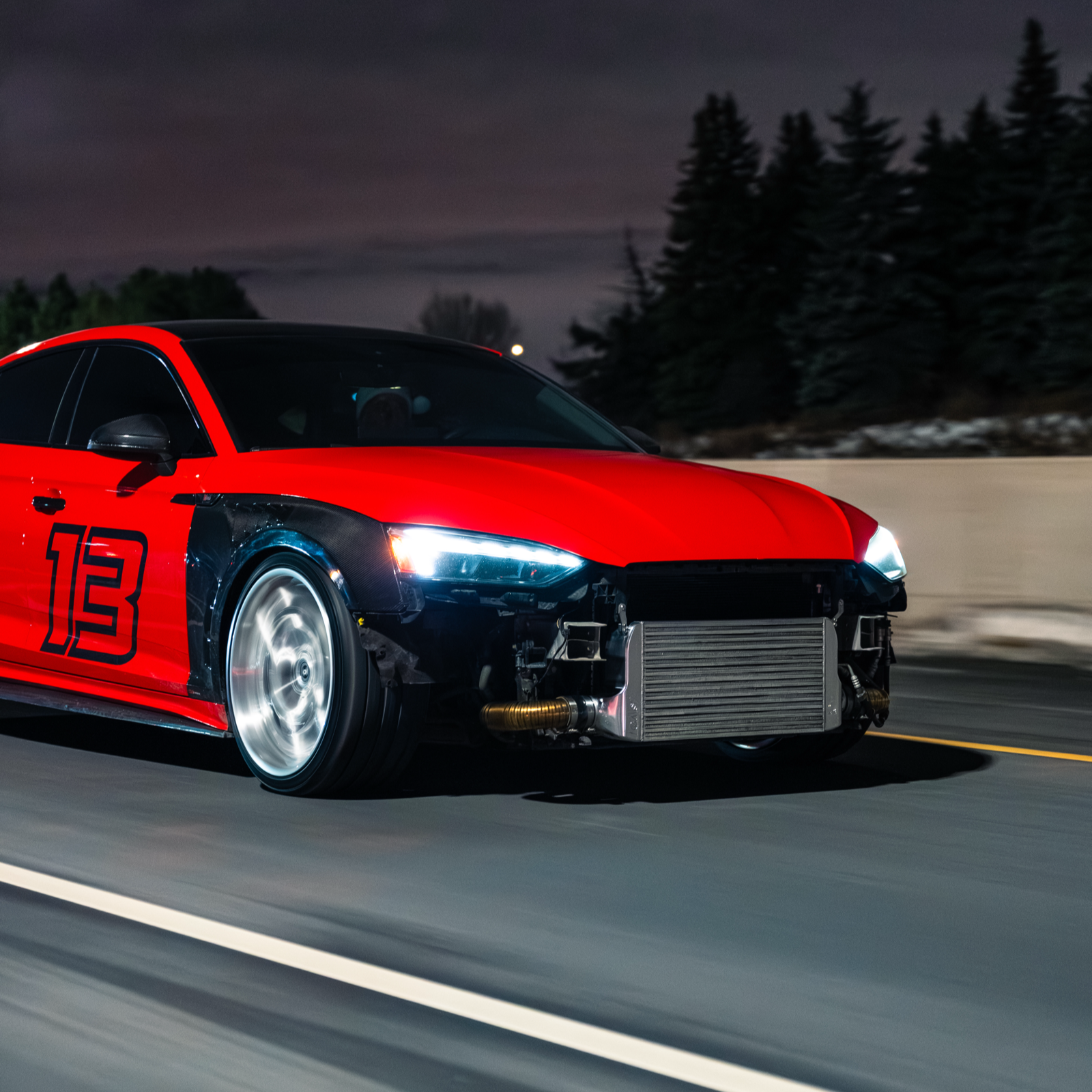 Image of GAS Omega 1000hp Billet Intercooler Kit, B9 S4/S5