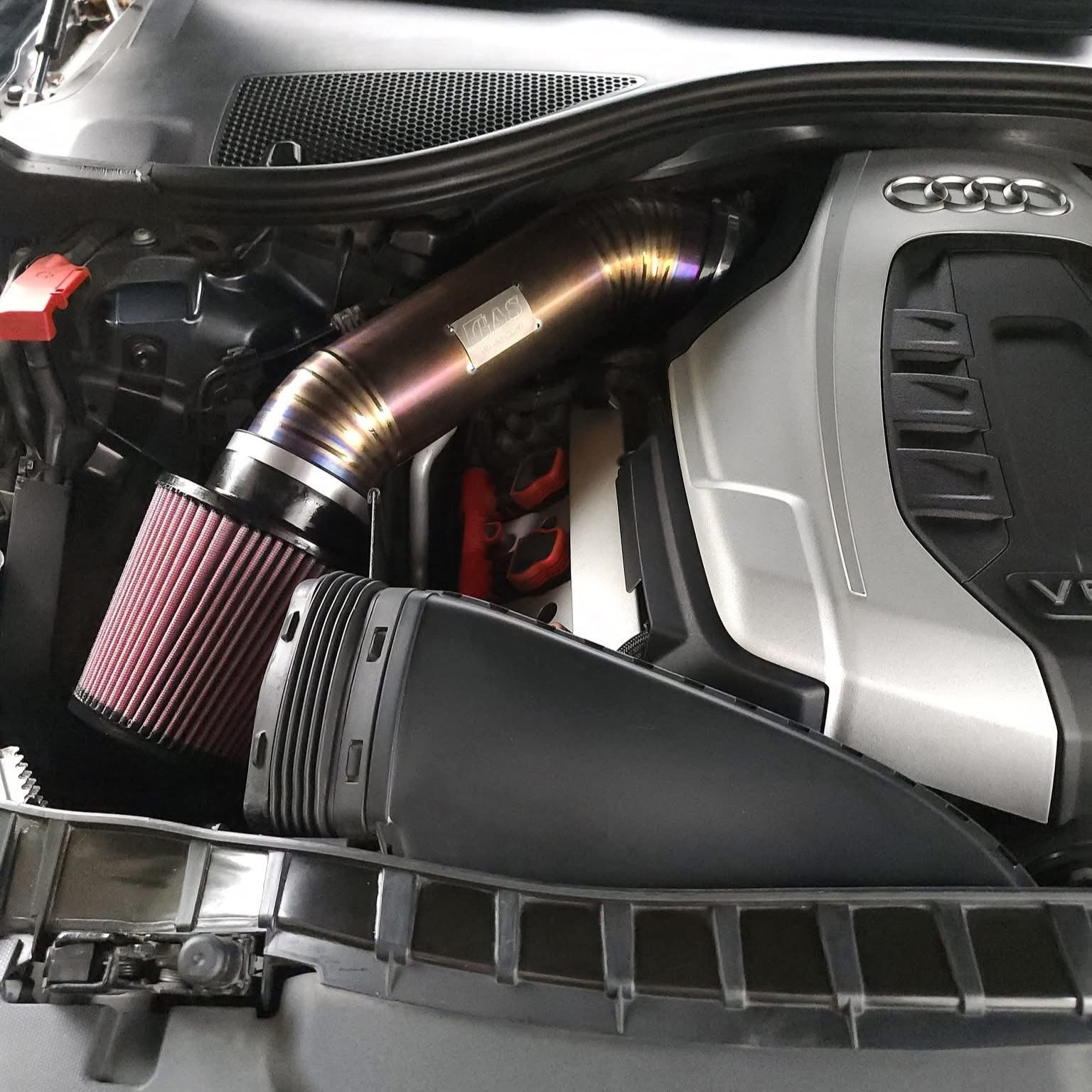 Image of GAS 89mm Titanium Intake, C7 A6/A7 3.0T