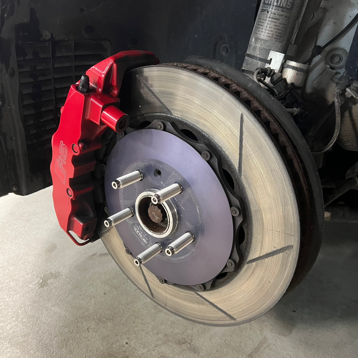 Titanium Wheel Stud Conversion Kit, Audi/VW